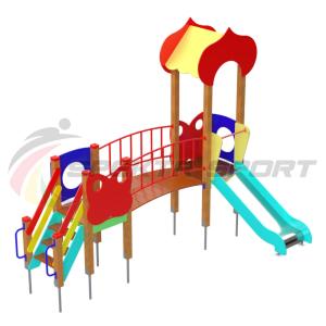 Купить Детский игровой комплекс Полянка ДИК 1603 в Саяногорске 
