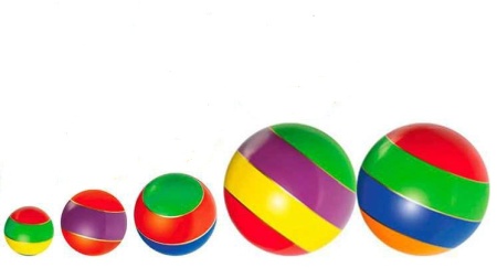 Купить Мячи резиновые (комплект из 5 мячей различного диаметра) в Саяногорске 